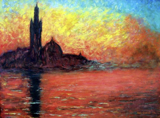 Twilight Over Venice